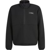 Adidas Funkcionalna jopa iz flisa črna / bela | Shoptok.si