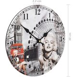  Starinski zidni sat 30 cm | shoptok.hr