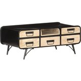  Stolić za kavu 100 x 50 x 40 cm od masivnog drva manga | shoptok.hr
