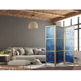  Japanski paravan - Schools of Fish - Luminous Clusters of Fish in Blue Among Ocean Depths 135x172 | shoptok.hr