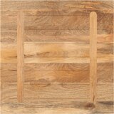 Stolna ploča 80x80x2,5 cm četvrtasta od masivnog drva manga | Eponuda.ba