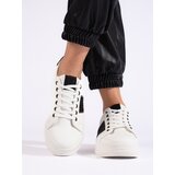 Shelvt White sports sneakers | Shoptok.si
