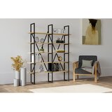 Woody Fashion Heybeliada SapphireBlack Bookshelf Cene