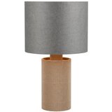  Sivo-bež namizna svetilka (višina 28 cm) Canio – | Shoptok.si