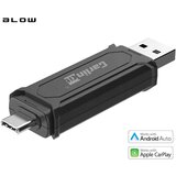 Blow CARLINKIT Mini SE PRO univerzalni adapter Android Auto / Apple CarPlay, brezžični, Plug&Play, Bluetooth, WiFi, USB Type-A / Type-C, 81x21x11mm, (22114360) | Shoptok.si