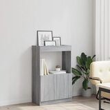  Visoka komoda boja hrasta 63x33x100 cm od konstruiranog drva | shoptok.hr