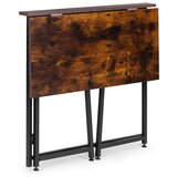 ModernHome sklopivi računalni stol 80 × 45 cm za laptop – loft stil | shoptok.hr