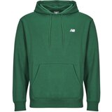 New Balance Puloverji SMALL LOGO HOODIE Zelena cene