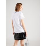 Karl Lagerfeld rhinestone logo t-shirt Bijela | shoptok.hr