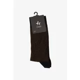 ALTINYILDIZ CLASSICS Men's BLACK TILE Patterned Bamboo Socket Socks