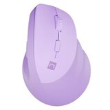 Natec Crake 2 Pure Lavender vertikalni bežični miš 2400dpi Bluetooth 5.2 + 2.4GHz NMY-2258 | ePonuda.com
