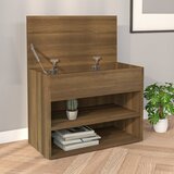 vidaXL Klupa za cipele boja smeđeg hrasta 60x30x45 cm drveni Cijene