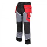Lahti Pro hlače crno-siv-crvene 100%bomb xl l4050504 | shoptok.hr