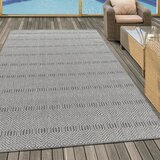 Novel ravno tkana preproga aruba 240/340 cm tkano siva | Shoptok.si
