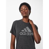 Adidas Funkcionalna majica 'Future Icons Winners 3.0' siva / črna | Shoptok.si