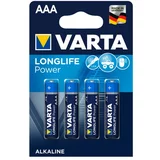 Varta LongLife baterija AAA, 4 kos