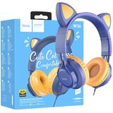hoco. slušalice sa mikrofonom, mačije uši, plava 48586/ W36MB | Eponuda.ba