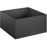 Vrtna saksija Crna 40 x 40 x 30 cm Čelična vrata - Crna 40 x 40 x 30 cm 1 | shoptok.hr