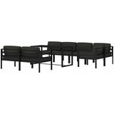  8-dijelna vrtna garnitura s jastucima aluminijska antracit Antracitno siva | shoptok.hr