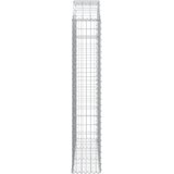  Gabionska košara s lukom 150x30x160/180 cm pocinčano željezo | shoptok.hr