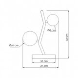 Vesta 560 stona lampa 2*G9 mesing | Eponuda.com