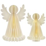 Emos Božični papirni angeli s stojalom, 2 kos, 28/38 cm, notranji Cene