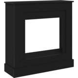  Okvir kamina crni hrast 90x30x90 cm izrađeno drvo | Eponuda.ba
