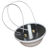 Omni indoor antena 3 dbi, 2.4 & 5GHz (dual band) - NC-2459-3-360 - rp-sma(m) konektor, VSWR<=2.0, plafonska / zidna montaža - oblik polu lopte, ugao po horizontali 360 stepeni Cene