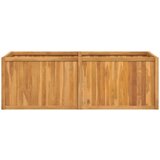  Povišena gredica 150 x 50 x 50 cm od masivne tikovine | shoptok.hr
