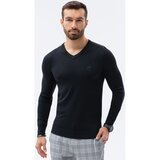 Ombre Puloverji Moški pulover (E191BLACK) pisana | Shoptok.si
