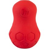 J & W Tumble Teez Treat Toy - Velikost M, rdeča Cene