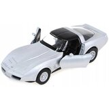  1982 Chevrolet Corvette Coupe srebrn 1:34 | Shoptok.si
