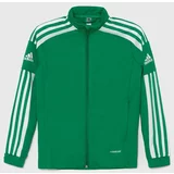 Adidas Otroški pulover SQ21 TRKT zelena barva, GP6456
