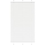 vidaXL Plisirana žaluzija Bela 120x200 cm Širina tkanine 119,4 cm | Shoptok.si
