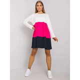 RUE PARIS Dress-RV-SK-7188.83P-Fuchsia | shoptok.hr