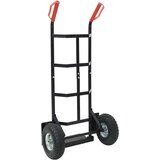 Ručna Ročni voziček Črna in rdeča 57 x 46 x 113 cm Jeklo, (5000107302) | Shoptok.si