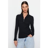 Trendyol Blouse - Black - Regular fit Cene