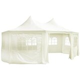  | Pokrov za vrtni šator | Krema 6 x 4.5 x 3 m tkanina | shoptok.hr