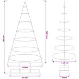  Metalno božićno drvce sa stalkom KUOPIO 180 cm Čelik Bijela | shoptok.hr