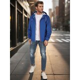 DStreet Kurtka męska przejściowa niebieska | Shoptok.si