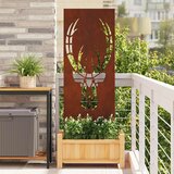  Privatnost u vrtu Rđa 50 x 140 cm Otporni čelik | shoptok.hr
