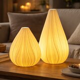 ONLI Stona lampa NUVIA 1xE14/6W/230V 32 cm bela | Eponuda.com