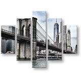  Slike na platnu 5-delne mesta - new york ME115E50 (moderne) | shoptok.hr