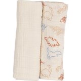 Bubaba by FreeON tetra plenica muslin 2/1 živalice, 70 x 70 cm beige | Shoptok.si