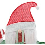 vidaXL Osvetljen škrat Toplo bela 100 x 80 cm Trakasti material | Shoptok.si