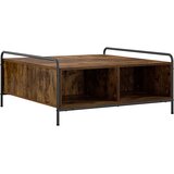  Stolić za kavu Dimljeni hrast 90 x 90 x 41 cm Konstruirano drvo | shoptok.hr