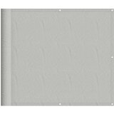  Balkonski zaslon svjetlosivi 90 x 400 cm 100 % poliester Oxford | shoptok.hr