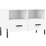 Maison Chic TV omarica - TV stojalo - Televizijska omarica bela 80x36x50 cm inženirski les, (21700477) Cene