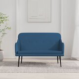  Klupa plava 110 x 76 x 80 cm od tkanine | shoptok.hr