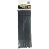 Nature vrtni klinovi za učvršćivanje 10 kom crni | shoptok.hr